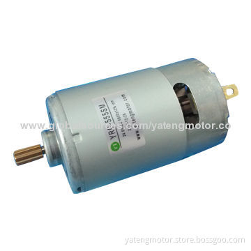 Carbon Brushes Motor with 4.8mm Lead-terminal, 14.9W Output